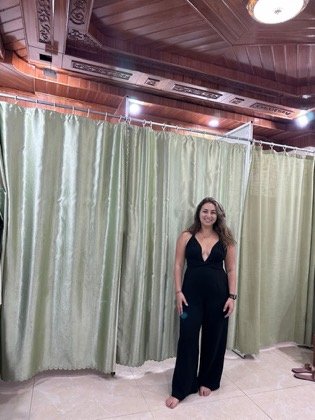 Clothes made at I Choose Tailor, photo by a customer (Michelle Silberman)