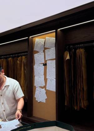 Clothes made at Iclassic Tailor, photo by a customer (Trần Kim Anh)
