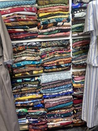 Clothes made at Izi Tailor 1, photo by a customer (Grace Clark)