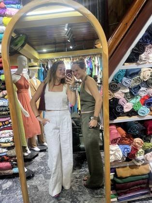 Clothes made at Izi Tailor 1, photo by a customer (Lotte Mulders)