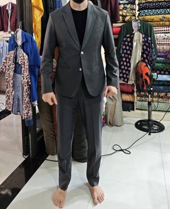 Clothes made at Ken tailor, photo by a customer (Anže Martinčič)
