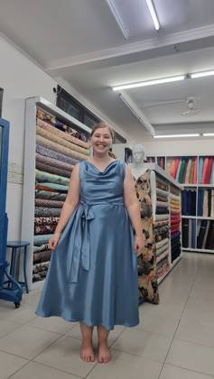 Clothes made at Kent Tailor, photo by a customer (Lea Moreau)