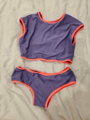 Clothes made at Kim Hien tailor, photo by a customer (Elizabeth Kennedy)