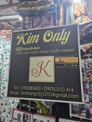 Clothes made at Kim Only Tailor Fashion, photo by a customer (Silvia Chang-Ho)