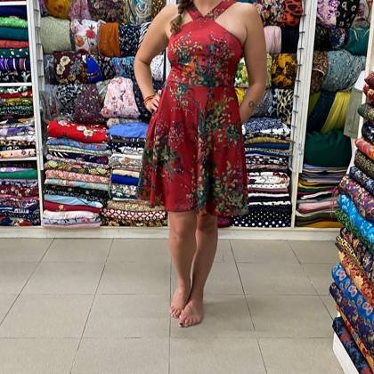 Clothes made at LaMy Tailor, photo by a customer (Brianna A)