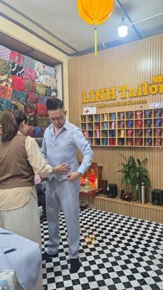 Clothes made at Linh Tailor Hoi An, photo by a customer (Nami Nguyen)