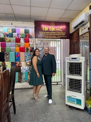 Clothes made at Lộc lộc Tailor &clothshop, photo by a customer (Marco Polo)