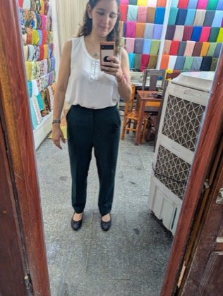 Clothes made at Lộc lộc Tailor &clothshop, photo by a customer (Lya Rodríguez)