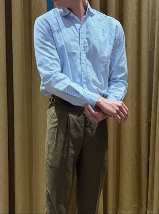Clothes made at Lodina Bespoke, photo by a customer (Darryl Low)