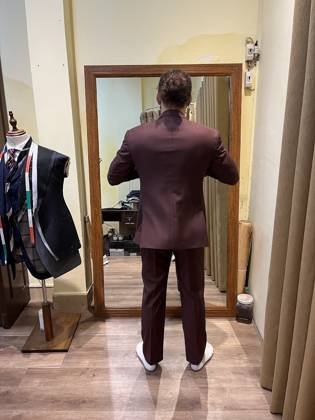 Clothes made at Lodina Bespoke, photo by a customer (Nicholas Panayiotou)