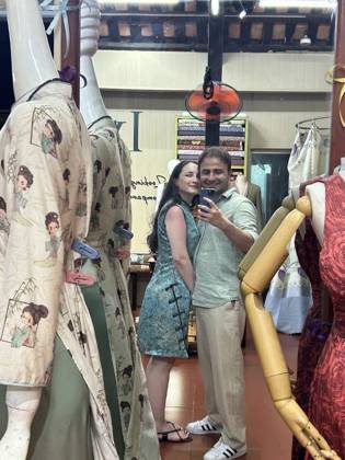 Clothes made at Lynn Tailor, photo by a customer (Muhammed Şahin)