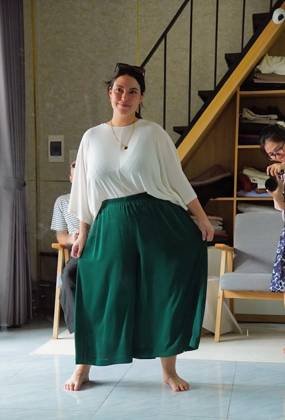 Clothes made at MAI Bespoke, photo by a customer (Bex Viale)