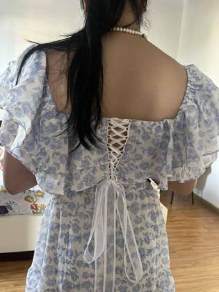 Clothes made at Mai Tailor Shop, photo by a customer (Feaya)