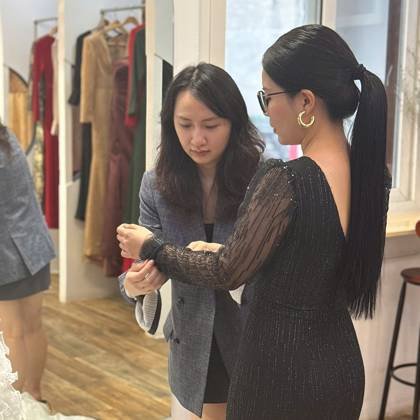 Clothes made at Maydo Saigon Tailor, photo by a customer (Journey46271601289)
