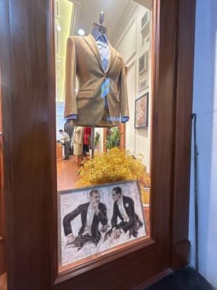 Clothes made at Minh Tailor, photo by a customer (Parekuraiterangi Manahi)