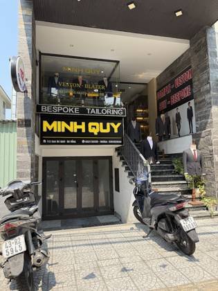 Clothes made at MinhQuy Bespoke Tailoring, photo by a customer (Amy Nguyen)