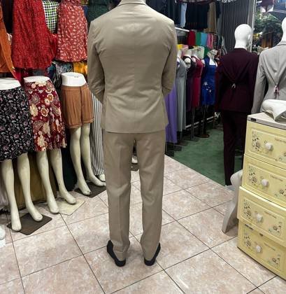 Clothes made at Nga 328 Tailor, photo by a customer (koen a)