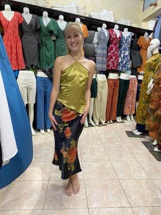 Clothes made at Nga 328 Tailor, photo by a customer (Julia Greenfield)