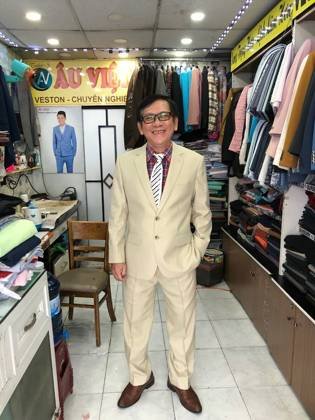 Clothes made at Nhà May Âu Việt, photo by a customer (Đông Nghi Nguyễn)