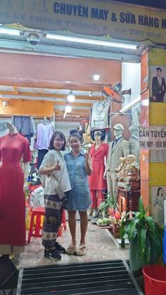Clothes made at Nhà May Thịnh, photo by a customer (KAORI.E)