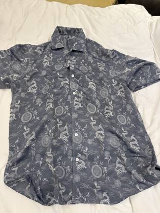 Clothes made at Nice Silk Tailor, photo by a customer (Spam Aargh)