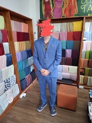 Clothes made at Old Town Tailors, photo by a customer (Luca Graf)