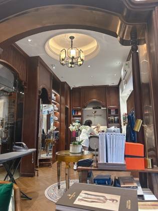 Clothes made at Oriole Bespoke, photo by a customer (Aurora Chen)