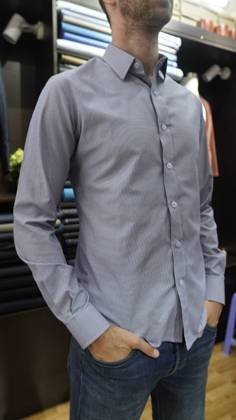 Clothes made at Pham Minh Tailor, photo by a customer (Josselin Ferruzza)