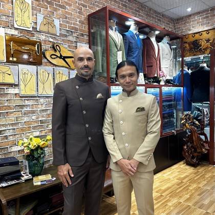Clothes made at Pham Minh Tailor, photo by a customer (Seaside00480463342)