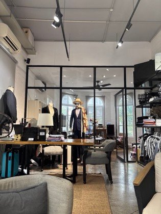 Clothes made at Phan's Custom Tailor, photo by a customer (Teh O Liu)