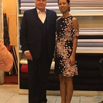 Clothes made at Phi Phi Tailor, photo by a customer (Roger N)