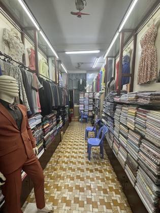Clothes made at Phuoc Tailor, photo by a customer (Cedric M)