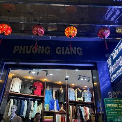 Clothes made at Phương Giang Tailor, photo by a customer (Amanda)