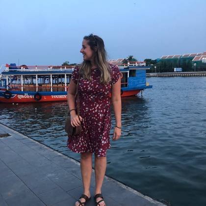 Clothes made at Phuong Na Tailor, photo by a customer (Kristen W)