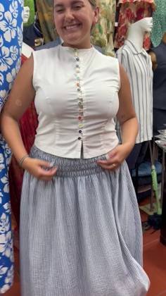 Clothes made at Phuong Na Tailor, photo by a customer (Catalina Garzon)