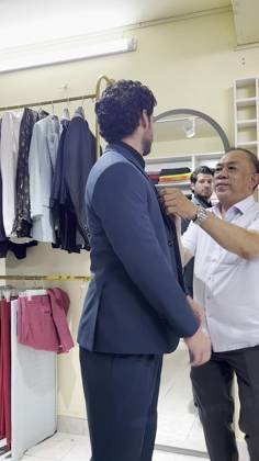 Clothes made at Phuong Tailor, photo by a customer (Baldemar Torres)