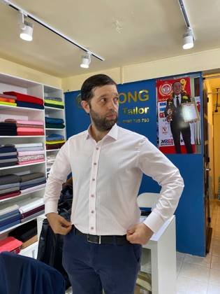 Clothes made at Phuong Tailor, photo by a customer (Philip Leonard)