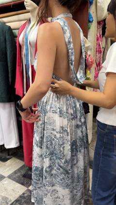 Clothes made at Pink Tailor, photo by a customer (Kelsey Monaghan-Bergson)