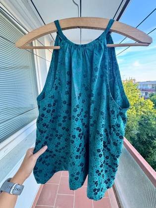 Clothes made at Pink Tailor, photo by a customer (Marie Bolková)