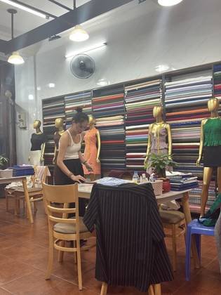 Clothes made at Queen Tailor By Lucy ‘Custom Tailor in Hoi An, photo by a customer (eimear fay)