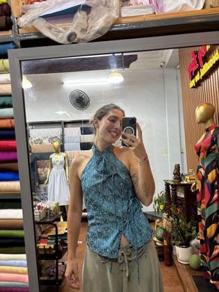Clothes made at Queen Tailor By Lucy ‘Custom Tailor in Hoi An, photo by a customer (laura fernandez)