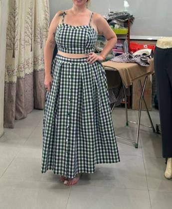 Clothes made at Rosa Tailor, photo by a customer (rebakah howcroft)