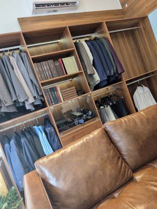 Clothes made at Royal Bespoke Tailor, photo by a customer (Morten Lund)