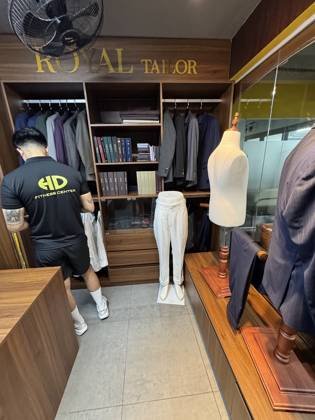 Clothes made at Royal Bespoke Tailor, photo by a customer (Kyle Mctaggart)
