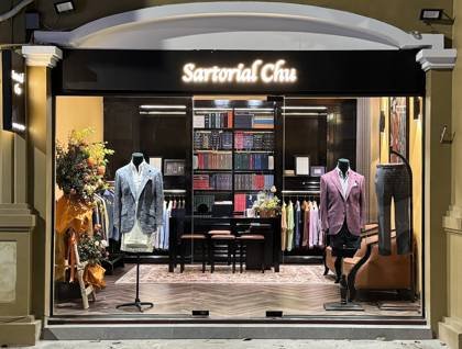 Clothes made at Sartorial Chu, photo by a customer (Nguyễn Hưng)