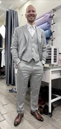 Clothes made at Sartoro, photo by a customer (Valtteri Taipale)