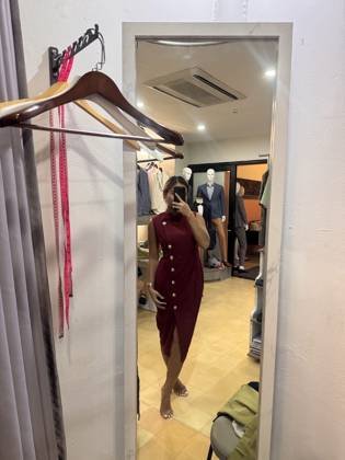Clothes made at Sartoro, photo by a customer (Azielia)