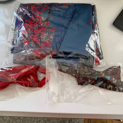 Clothes made at Sen Tailor Hoi An, photo by a customer (SusanSBoston)