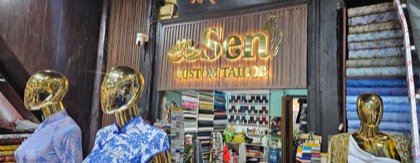 Clothes made at Sen Tailor Hoi An, photo by a customer (Dan Daniels)