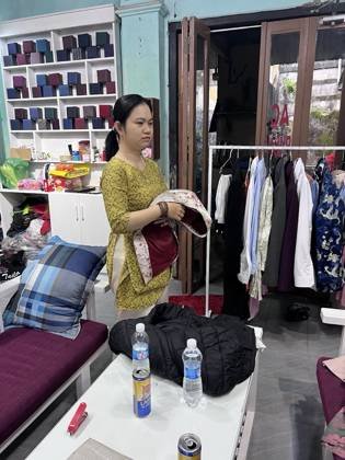 Clothes made at Sen Tailor Hoi An, photo by a customer (Nenad Joksimovic)